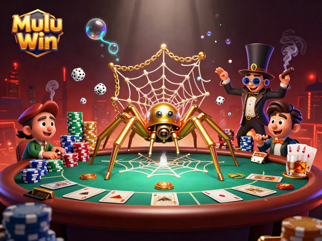 Experience Mulu Win with engaging gameplay amidst a vibrant casino atmosphere of chance and fun.