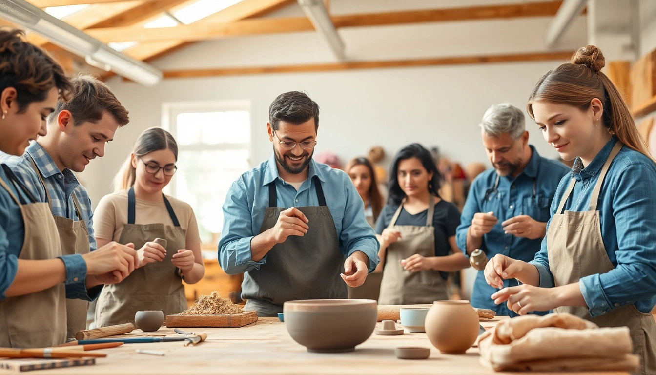 Learn essential skills through craft training programs in an engaging environment.