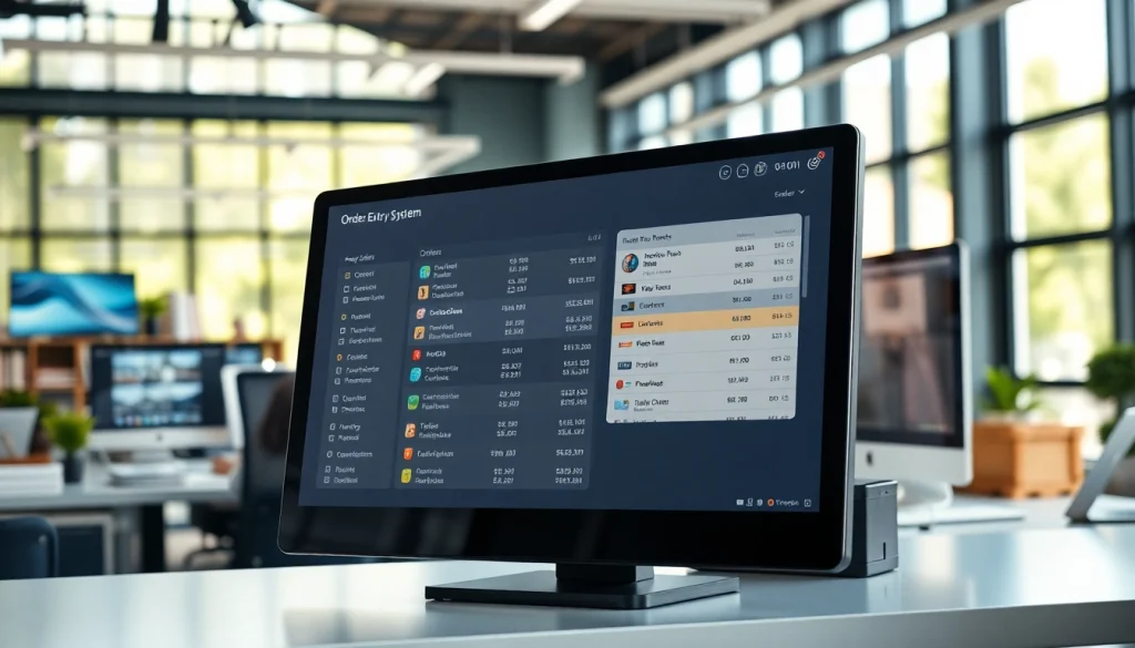 Optimieren Sie den Order Entry System Erlebnis mit modernem Dashboard und Benutzeroberfläche.