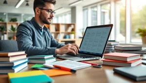 Maximize your translation efficiency with youdao翻译 in a modern workspace setting.