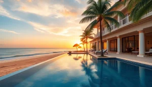 Experience luxurious living at property pattaya with beachfront views and stunning sunset scenery.