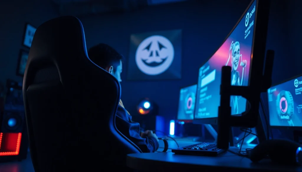 Masuk dalam bolahiu login game dengan suasana gaming yang cerah dan menarik