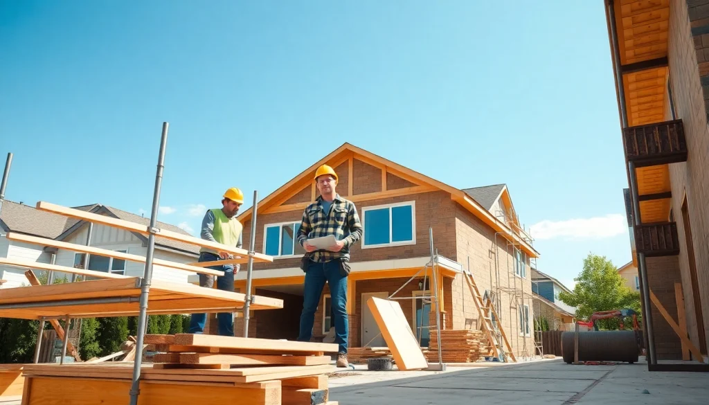 Find skilled building companies near me with dedicated construction teams collaborating on projects.