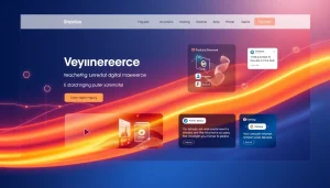 Engage with the dynamic helloworld官网 website interface showcasing modern features.