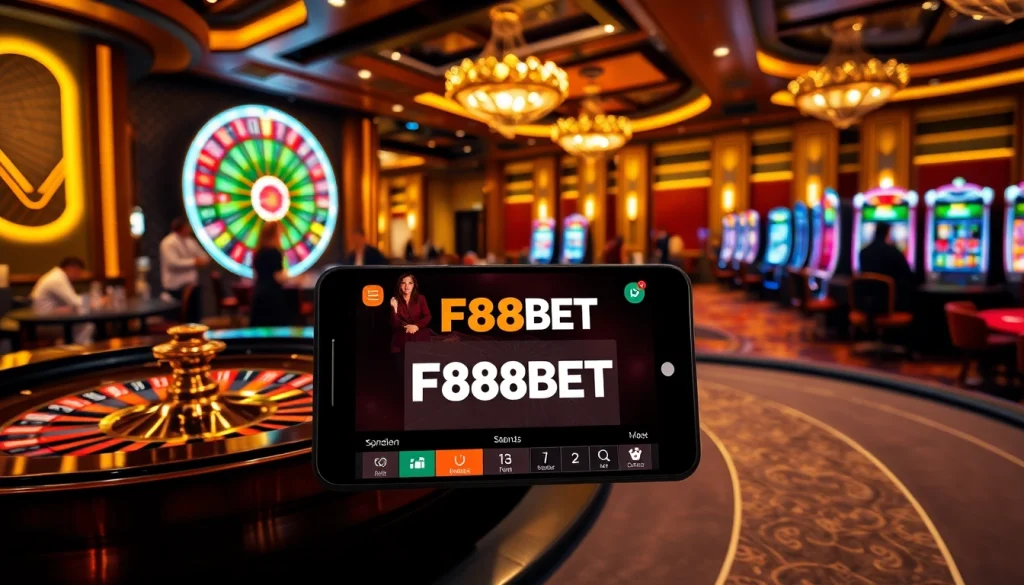 Experience the thrill of F88BET with engaging casino games and modern online gaming interfaces.