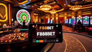 Experience the thrill of F88BET with engaging casino games and modern online gaming interfaces.