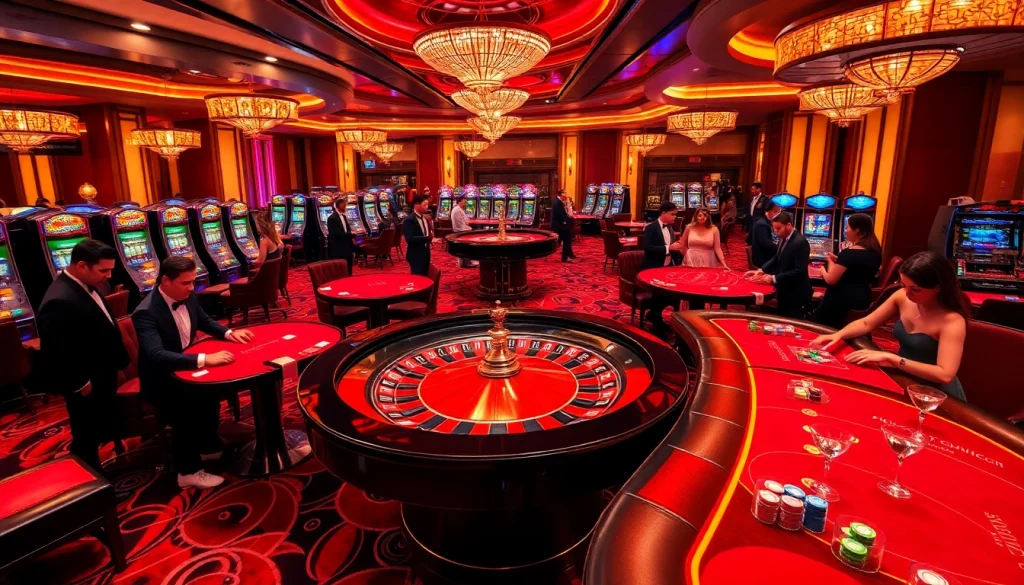 Experience the thrill of gambling at https://s8net.com/ with luxurious roulette tables and vibrant casino energy.
