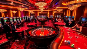 Experience the thrill of gambling at https://s8net.com/ with luxurious roulette tables and vibrant casino energy.