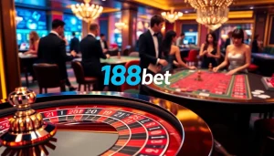 Experience lively betting at nhà cái 188bet with vibrant roulette and poker action.