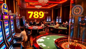 Experience the thrill of 789 win with luxury casino tables and exciting gaming action.