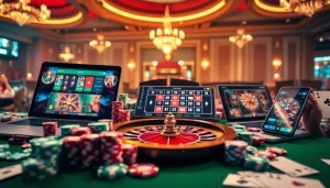 Experience the thrill of gaming at https://888newco.com/ with colorful casino chips and dynamic gaming setups.
