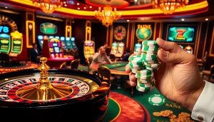Experience the thrill of winning at 789 win casino with vibrant roulette and poker chips.