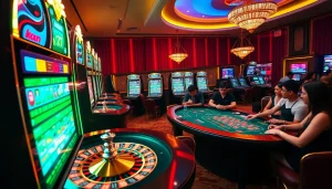 Experience ultimate thrills at https://kjc.onl/ with vibrant gaming tables and exciting slot machines.