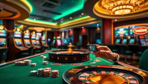 Experience the excitement of gambling with Vua99's vibrant casino setup and interactive gaming features.