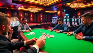 Experience the thrill of high-stakes poker at https://rr88.wales/ in a luxurious casino setting.