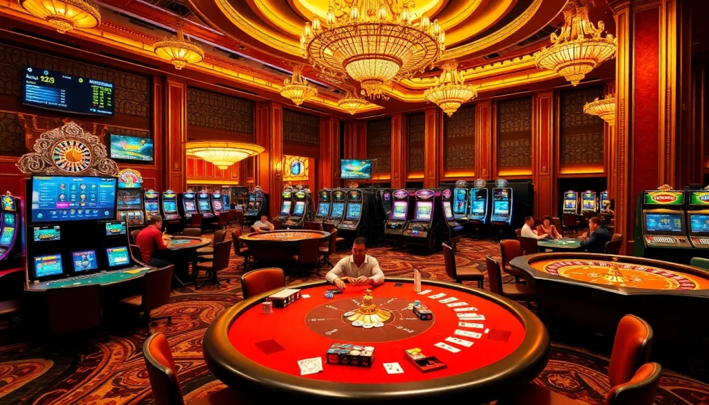 Experience the excitement of gambling at https://xx88.center/ with engaging casino tables filled with action.