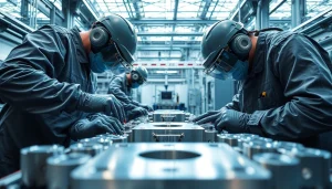 Plating on high silicone aluminium Malaysia process in a professional manufacturing facility.