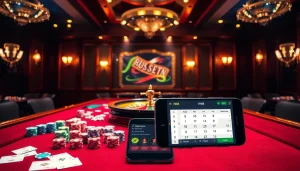 Experience the thrill of gambling at VN88 with vibrant casino tables and exciting games.