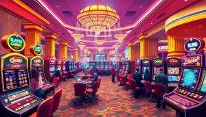 Experience the thrill of the best online casinos for Canada with vibrant gaming scenes.