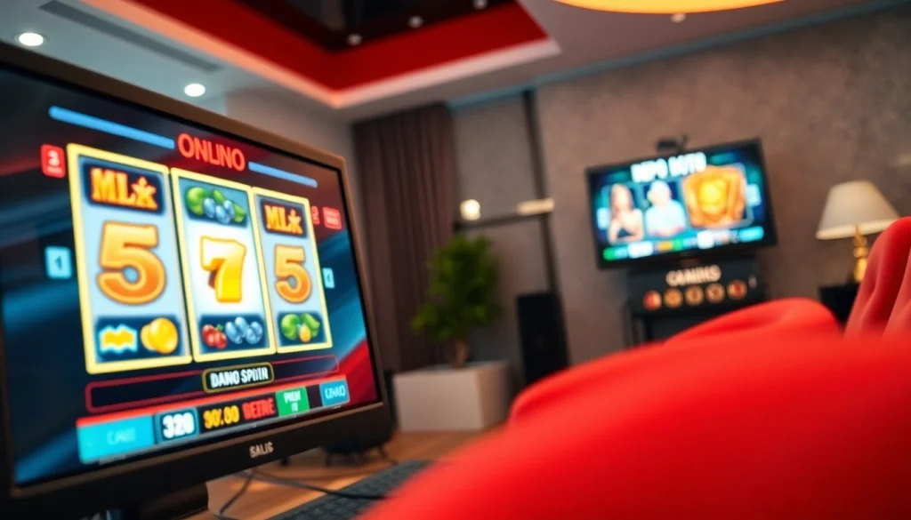 Mencoba permainan slot online dengan depo 5k dana dalam suasana yang cerah dan menawan