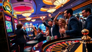 Experience the excitement of SC88 nổ hũ at a vibrant casino filled with winning players.