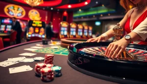 Engaging roulette action at https://superbetapp.com.br, showcasing a luxurious casino atmosphere.