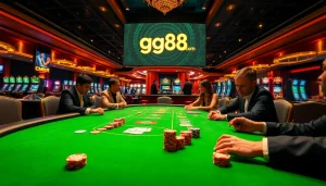 Experience the excitement at gg88 com with vibrant casino tables and thrilling poker action.