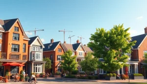 Vibrant Coventry neighborhood showcasing average house prices in Coventry 2025 and growth potential.