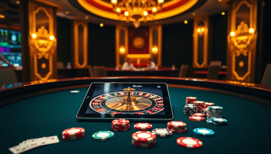 Experience the thrill of winning at s8.com with vibrant casino tables and exciting gambling action.