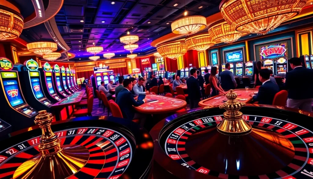 Experience the thrill of go88 live gaming with professional dealers and vibrant casino ambiance.
