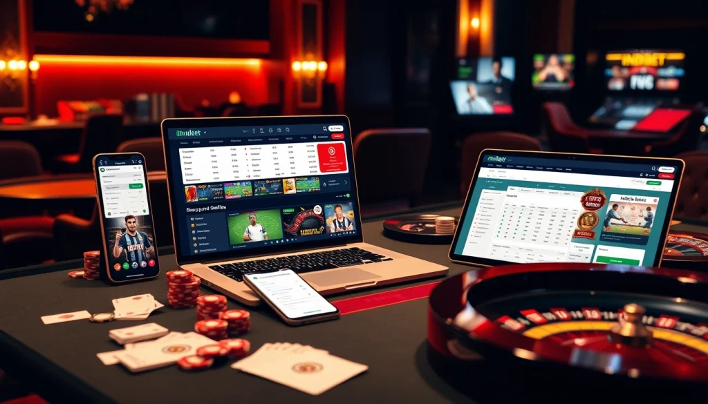 Experience thrilling bets on indibet com with a vibrant online gambling scene featuring casino games and sports betting.