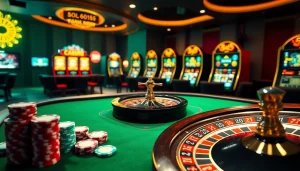 Engage in thrilling online gaming at https://bl-555.io/ featuring vibrant poker tables, roulette wheels, and eye-catching slot machines.
