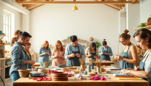 Engage in craft training colorado with hands-on activities and vibrant materials in a creative workshop.