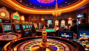Experience thrilling gambling action at king88 .com with vibrant table games and engaging slot machines.