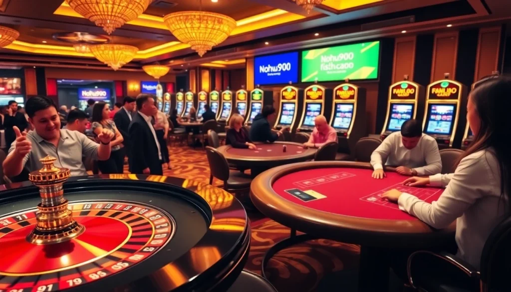 Experience thrilling gameplay at https://nohu900.in.net/ with lively casino tables and vibrant slot machines.
