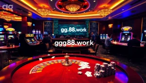 Experience thrilling gaming excitement at gg88.work with vibrant casino tables and players.