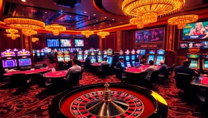 Experience the excitement at trang chủ mmoo with vibrant casino tables and engaging online gambling visuals.