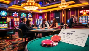 Experience the thrill of HAYBET with vibrant casino action and betting excitement.