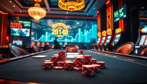 Engage in thrilling poker strategies while exploring data china insights at an elegant casino.