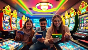 LAGAGAME77 online gaming portal presenting interactive slot games with vibrant graphics and engaging user interfaces.