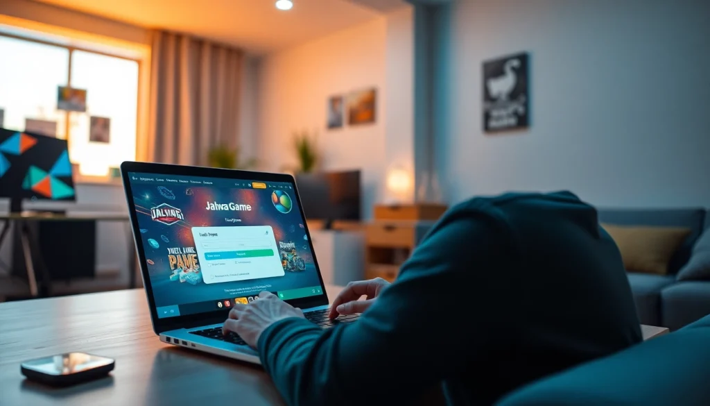 Engaging user experience with Jalwa login on a bright online gaming platform.