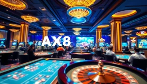 Trải nghiệm sự hứng khởi với AX88 Win trong bầu không khí casino trực tuyến sống động