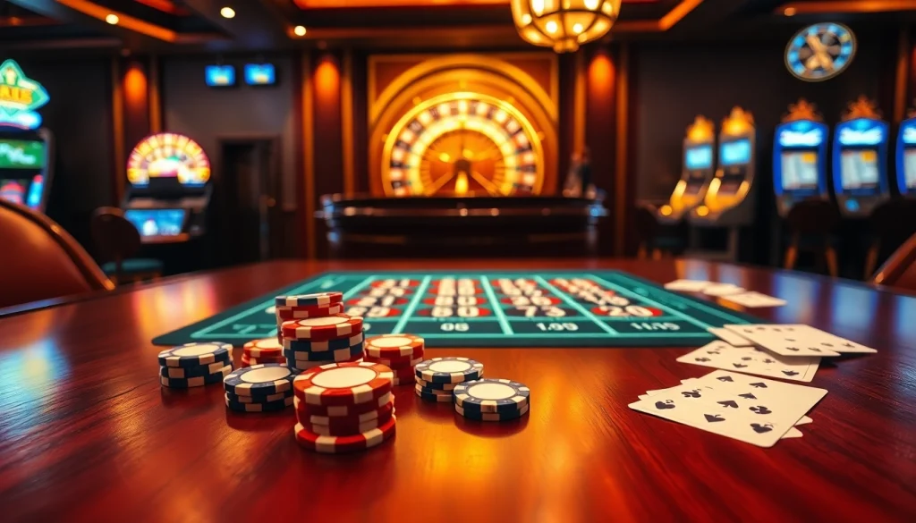 Engaging players in the thrilling k9k9 game at a luxurious casino table.