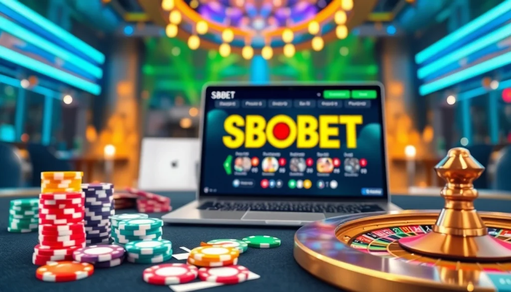 Experience sbobet betting with vibrant casino elements and engaging online interfaces.