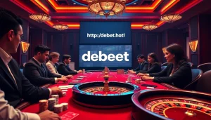 Experience the thrill of gambling at https://debet.hot/ with exciting poker gameplay and vibrant casino ambiance.