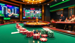 Experience the thrill of winning at https://slvip1.com.ph/ with vibrant casino tables and interactive sports betting.