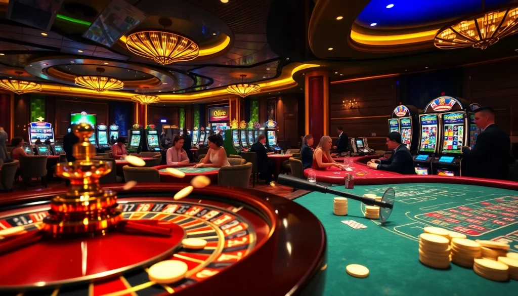 Gambles at vibrant casino tables and online interfaces, enhancing the experience at https://okfun.uk.net/.