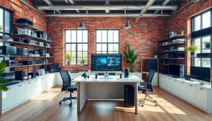 zirvegrupbilgisayar için modern teknoloji ofisinde yer alan yüksek teknoloji cihazları.