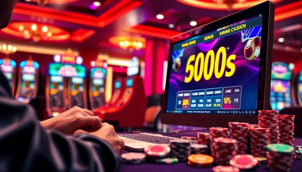 en yaxsi Mostbet bonuslari ilə dolu kazino mühiti, qazanc əldə etmənin coşğusunu göstərir