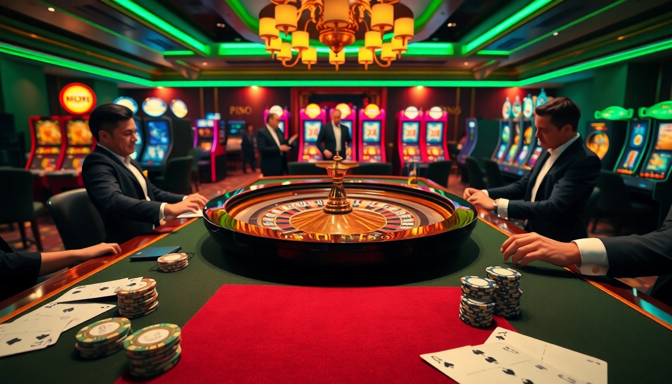 Trải nghiệm sự phấn khích khi đặt cược tại https://luck8.com với các cảnh roulette và poker sống động.